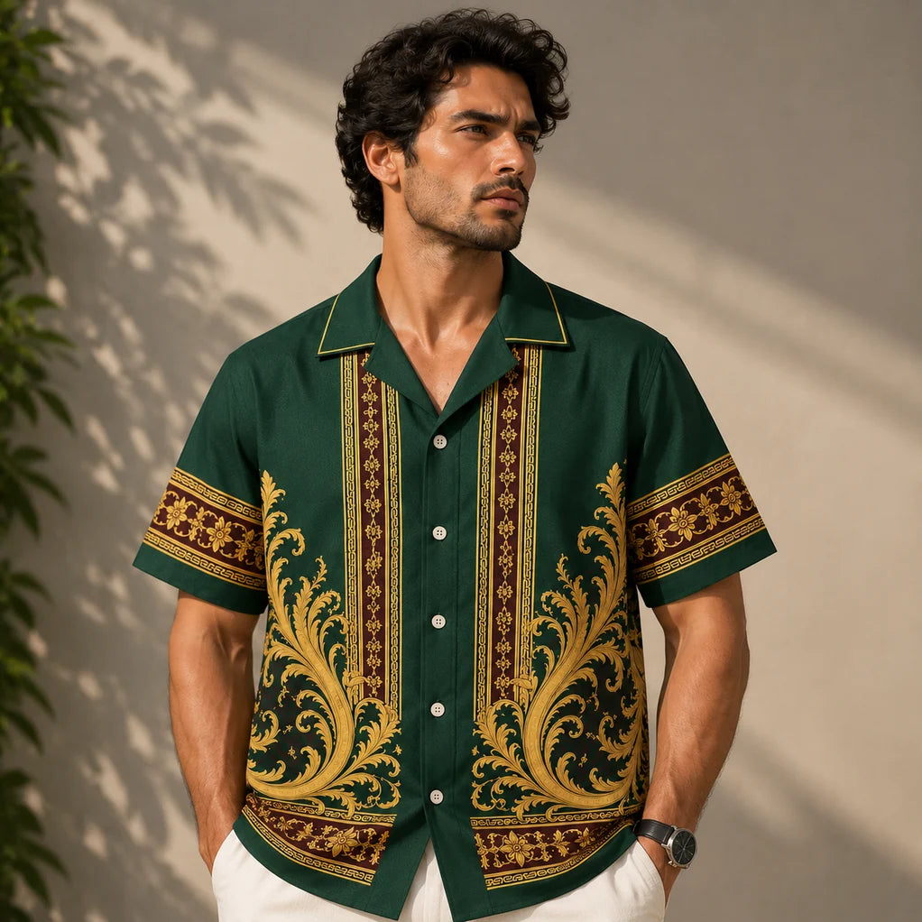 Baroque Print Shirt